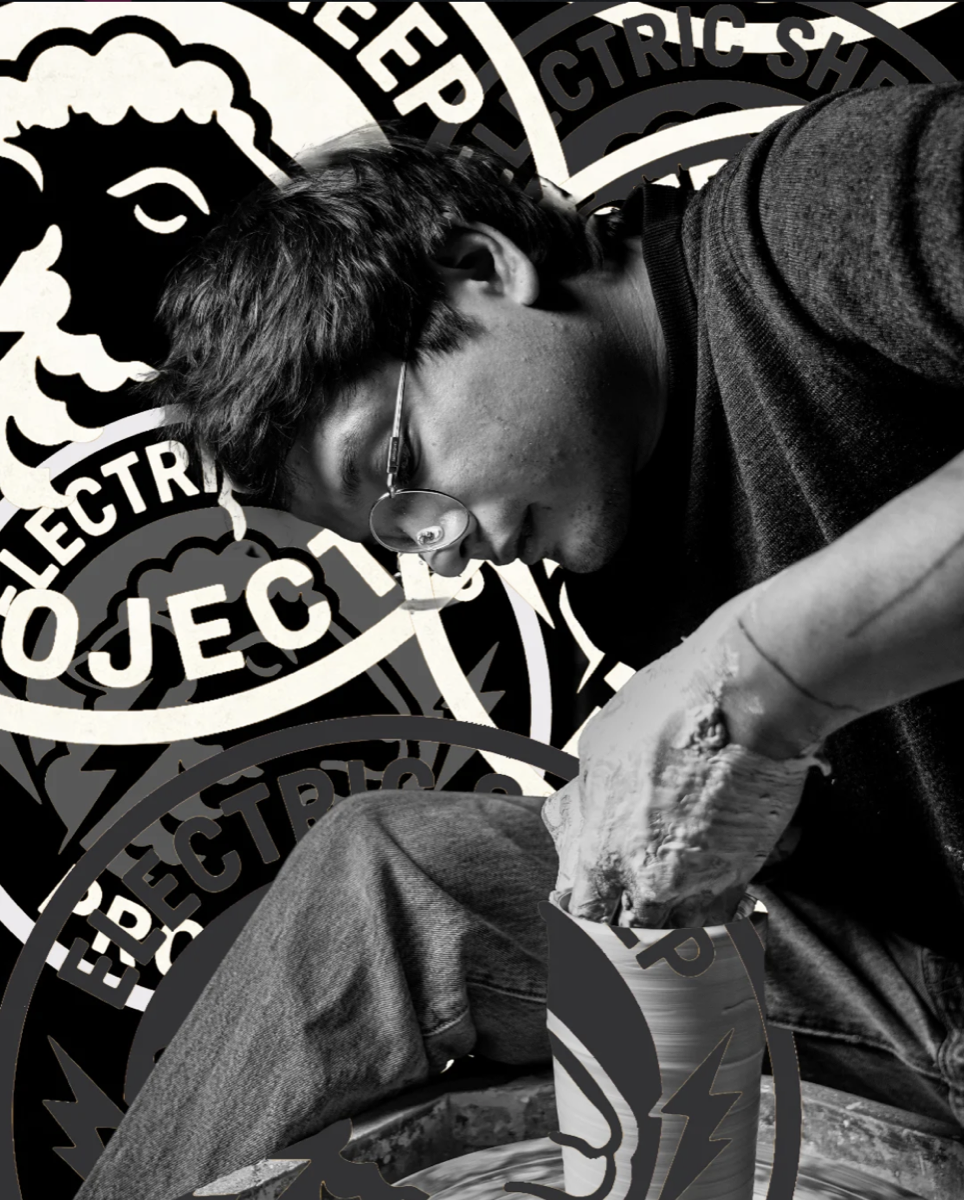 Ceramics artist working at the wheel, Electric Sheep Project