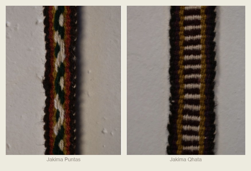 Jakima Puntas and Jakima Qhata — two foundational weaving patterns by Robert Singona Pumacahua, Chinchero, Peru